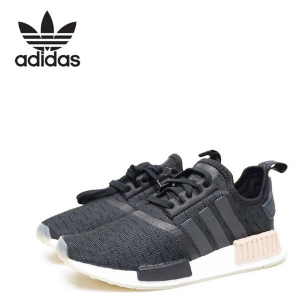 adidas Originals NMD_R1 Black Carbon Boost Sneakers